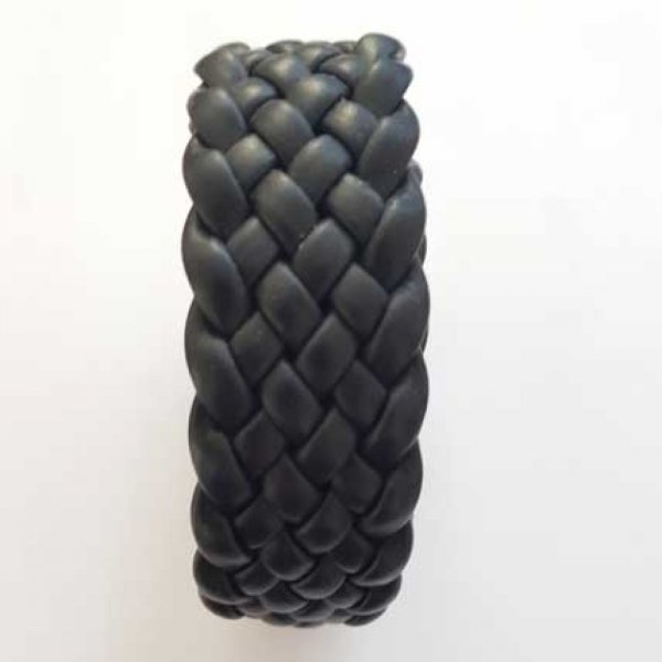 0.66 m&egrave;tre cuir tress&eacute; n&deg;35 30 mm