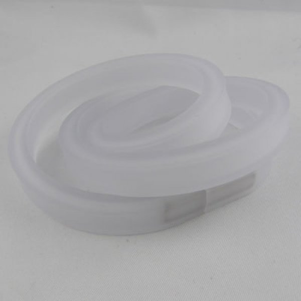 0,50 Cm PVC rect&acirc;ngulo oco Branco
