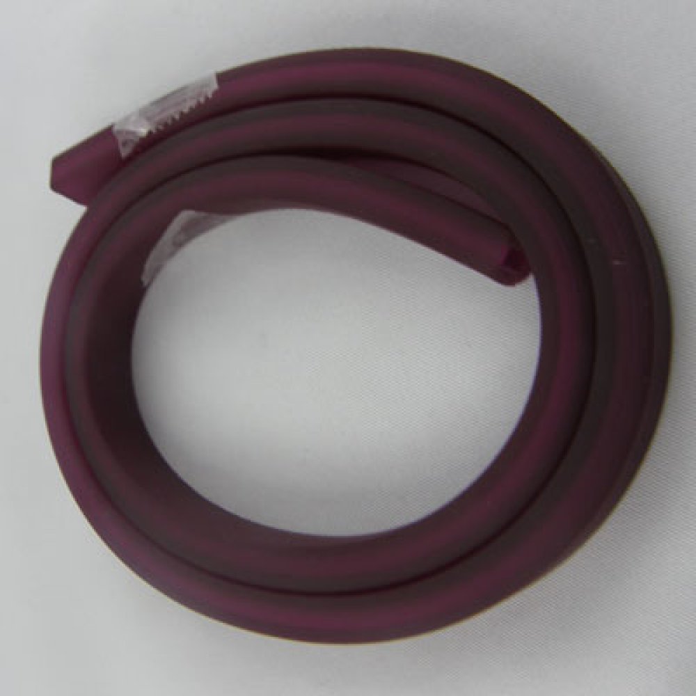 0,50 Cm PVC rectângulo oco Fushia Escuro