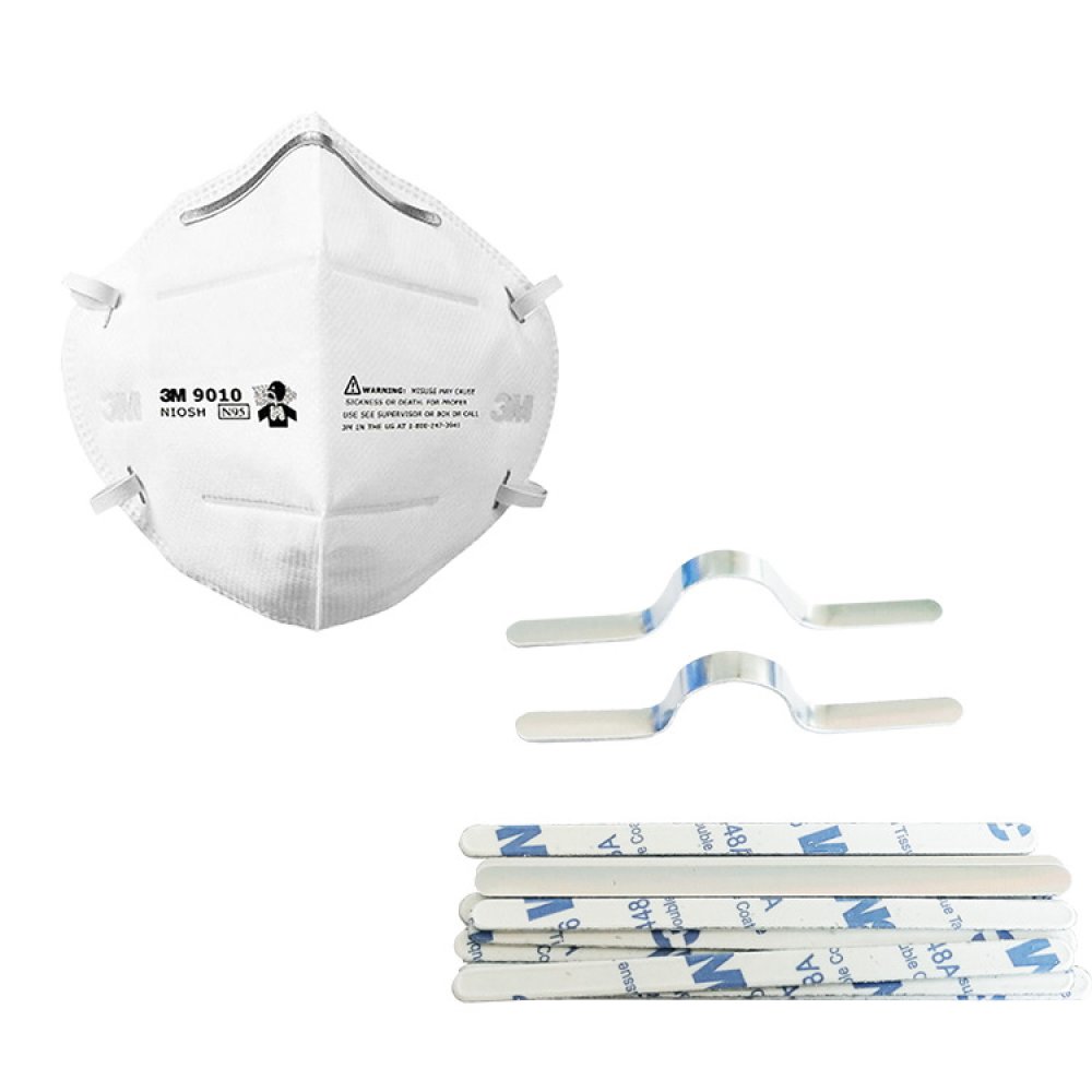 100 peças Tira de ponte nasal Acessório de máscara N°03 Barra nasal