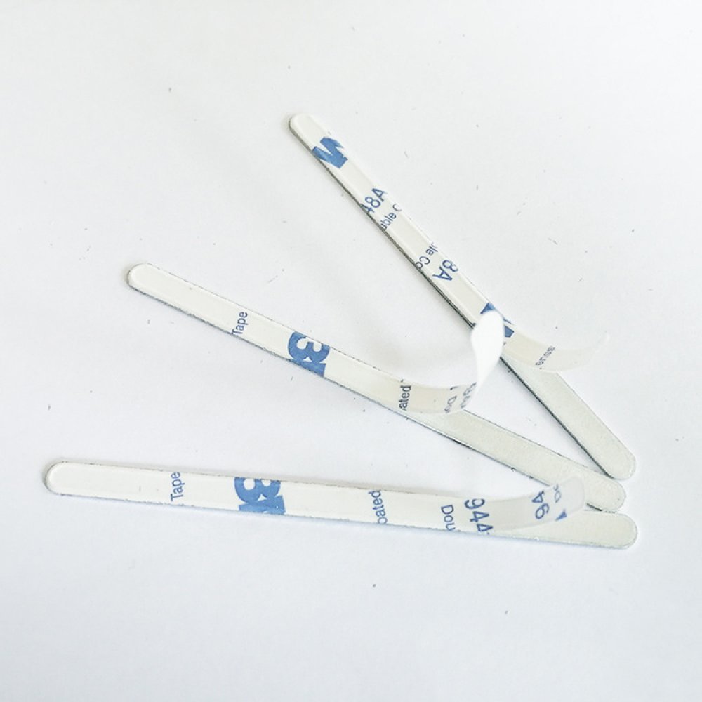 100 peças Tira de ponte nasal Acessório de máscara N°03 Barra nasal