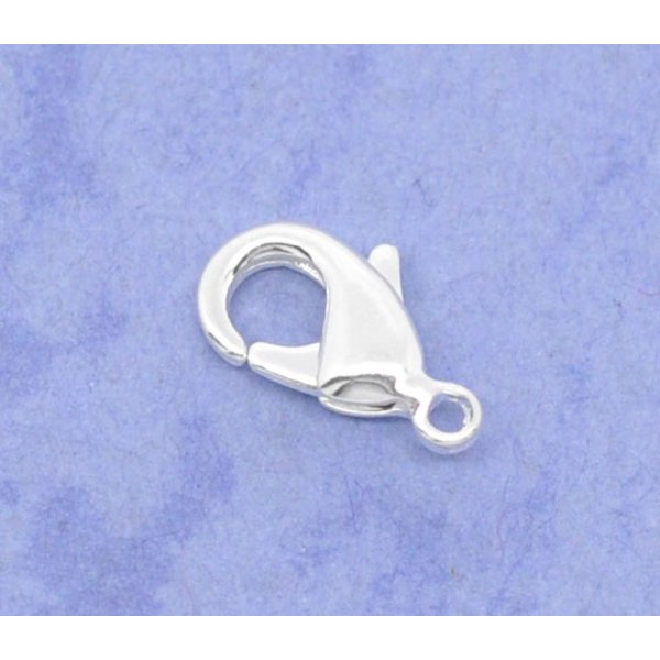 10 Fermoirs Mousqueton 10 x 06 mm.