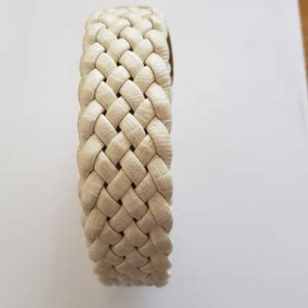 1.78 m&egrave;tre cuir tress&eacute; n&deg;36 30 mm