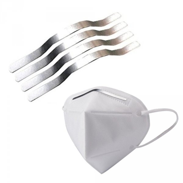 15 pe&ccedil;as Tira de ponte nasal Acess&oacute;rio para m&aacute;scara t&eacute;rmica N&deg;01 Barra nasal