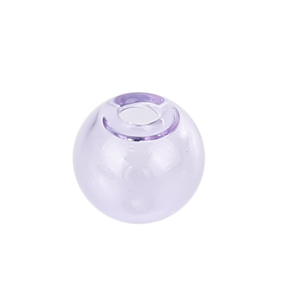 1 Bola de vidro redonda para encher 12 mm Roxo