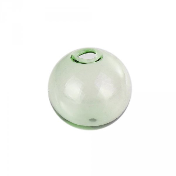 1 bola de vidro redonda de 12 mm Verde para encher