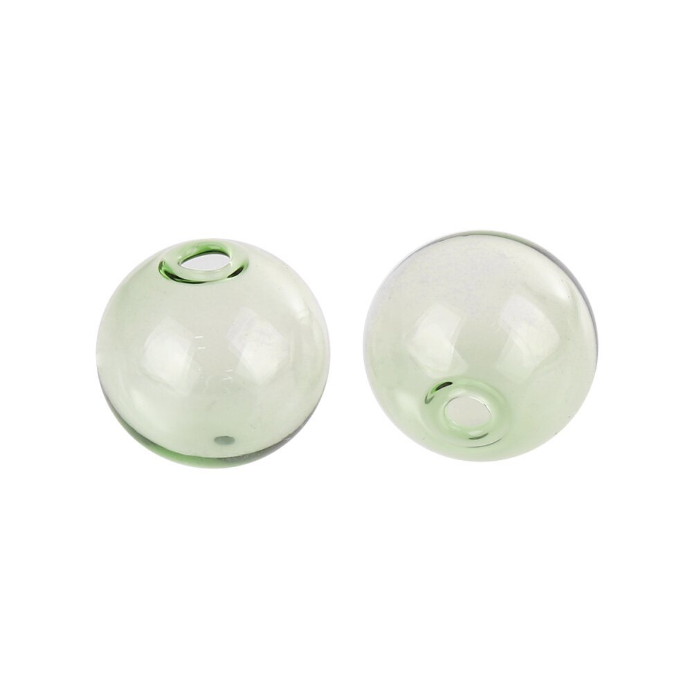 1 bola de vidro redonda de 12 mm Verde para encher