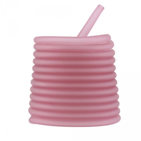 1 metro de fio oco de pvc 5 mm ameixa