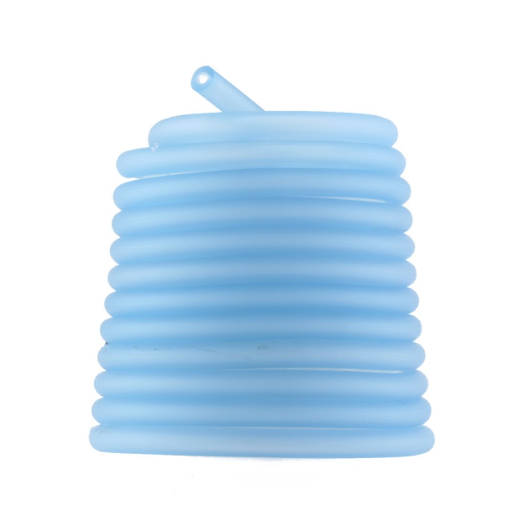 1 metro de fio oco de PVC 6,5 mm Aquamarine 1