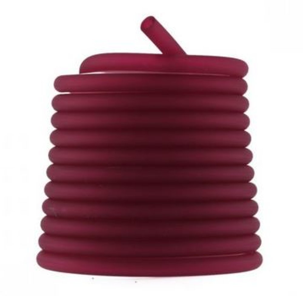 1 metro de fio oco de pvc 6,5 mm Fushia Dark
