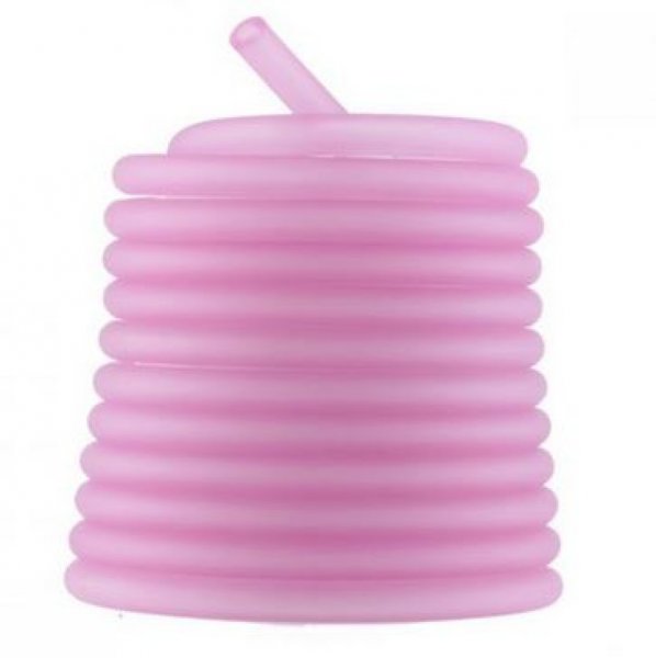 1 metro de fio oco de pvc 6,5 mm Violeta Rosa