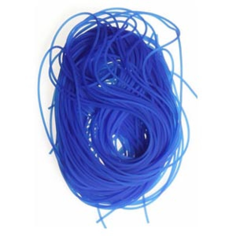 1 metro de fio de PVC de 1,5 mm azul médio.