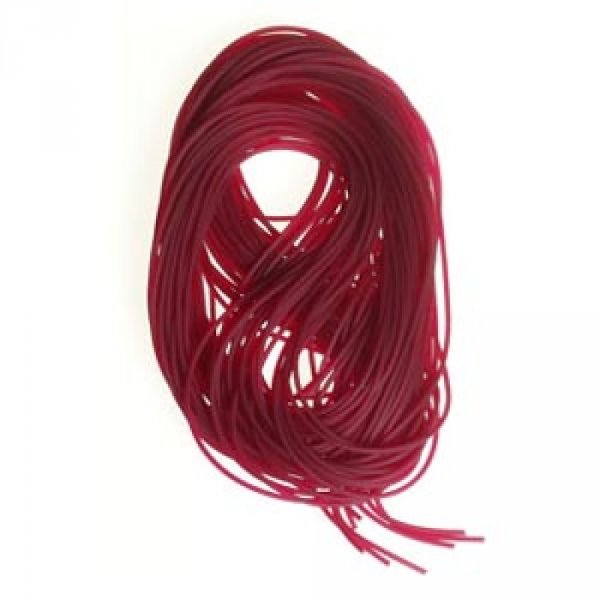 1 metro de fio de PVC bordeaux de 1,5 mm.