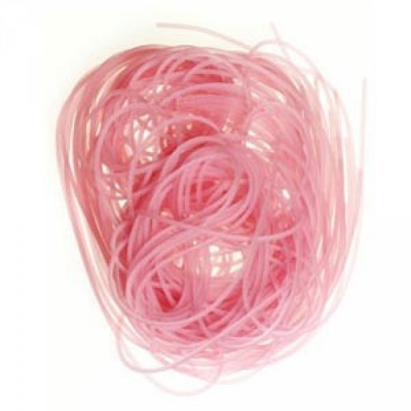 1 metro de fio de PVC cor-de-rosa de 1,5 mm.