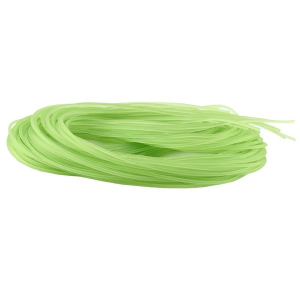 1 metro de fio de PVC verde anis de 1,5 mm.