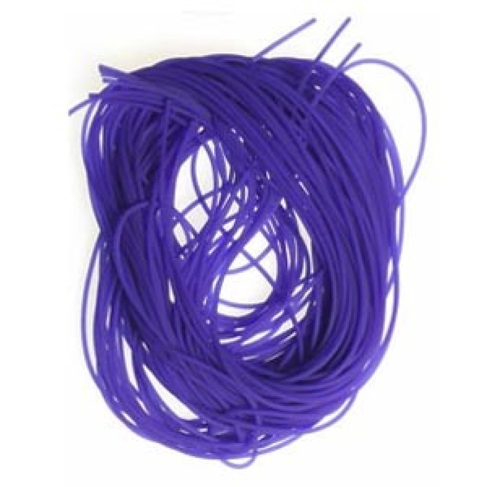 1 metro de fio de PVC violeta de 1,5 mm.