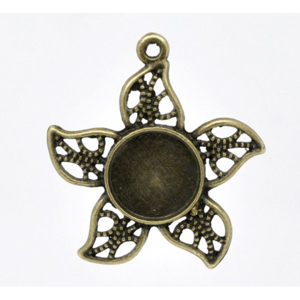 1 suporte para caboch&atilde;o 12 mm N&deg;08 Bronze