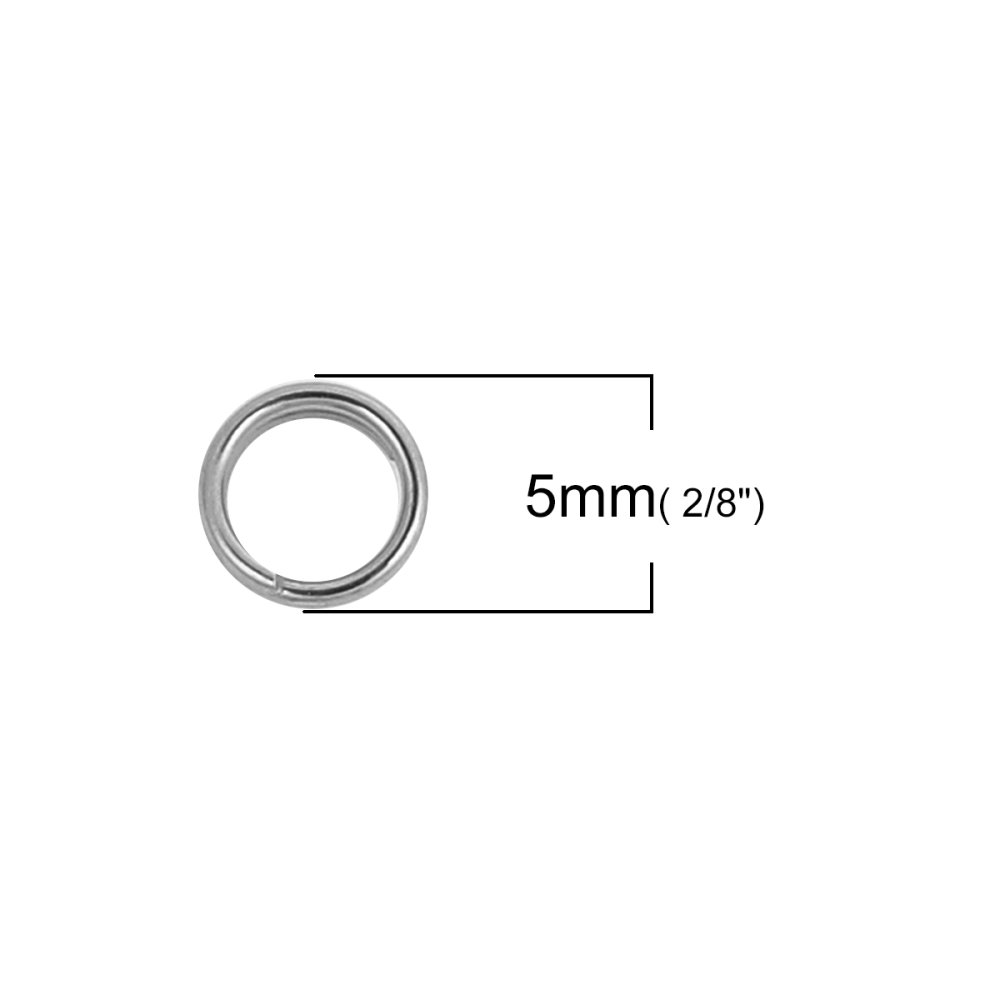 20 Anéis de junção duplos 05 mm Inox