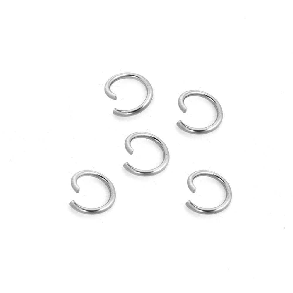 20 Anéis de junção abertos 08 mm Inox
