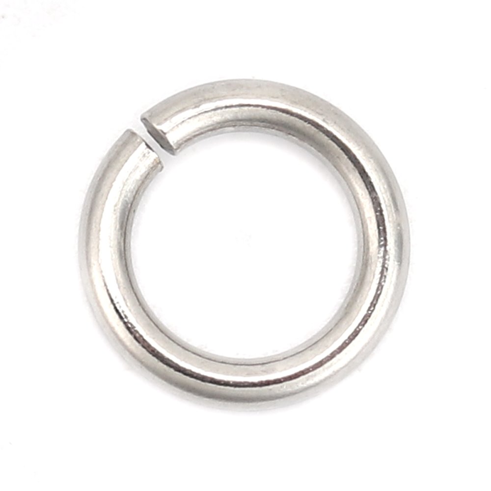 20 Anéis de junção abertos 09 mm Inox