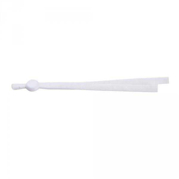 20 faixas de cord&atilde;o el&aacute;stico branco com fivela ajust&aacute;vel para m&aacute;scara.