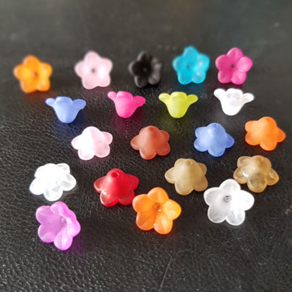 20 flores de miosótis variadas