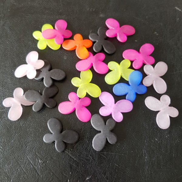 20 Borboletas Lucite Pequenas Sortidas