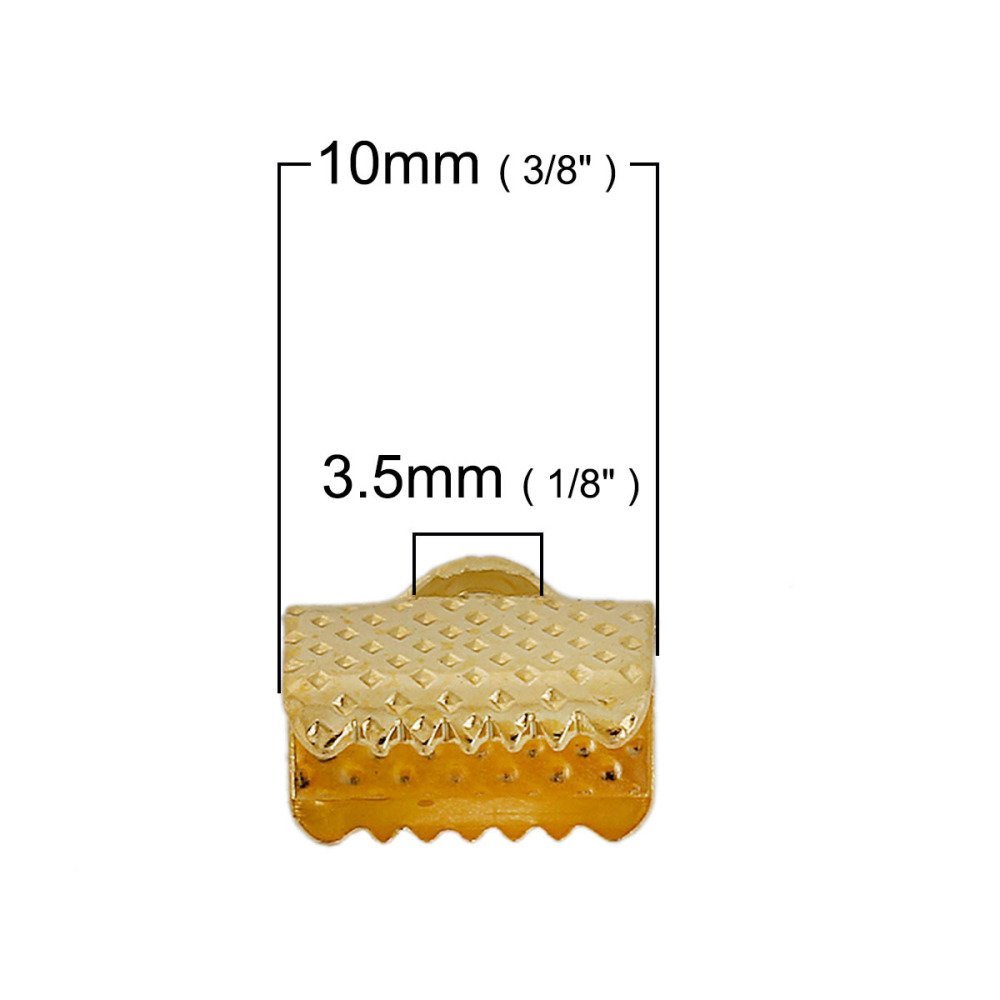 250 fechos de 10 x 8 mm mistos