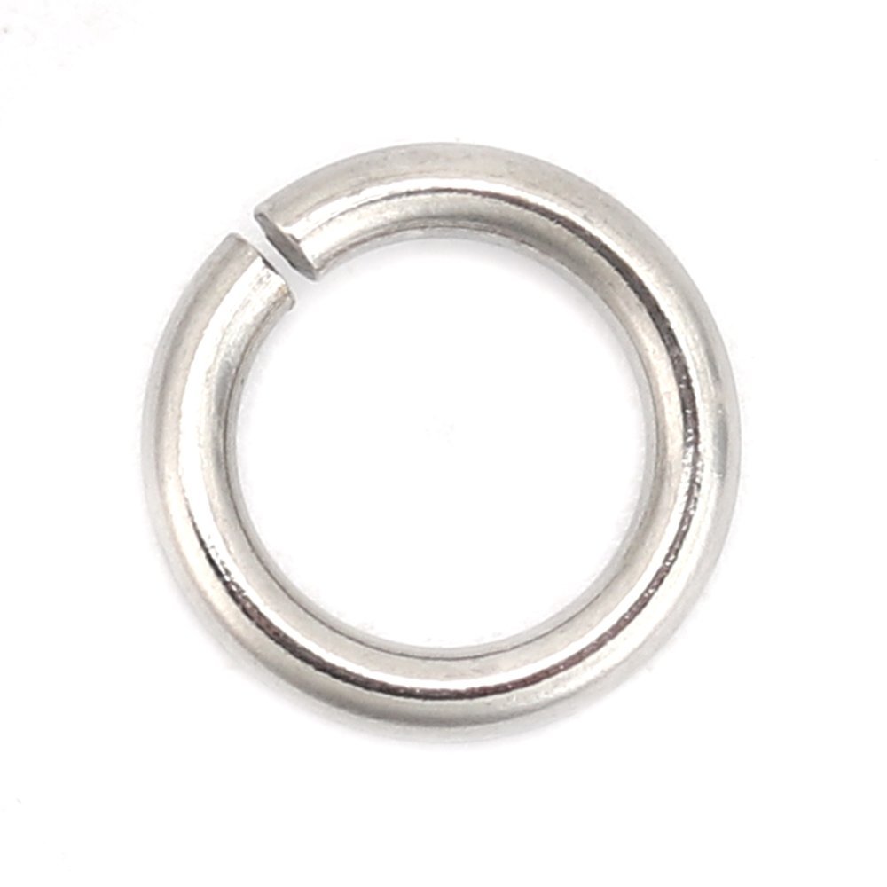 2 Anéis de junção abertos 09 mm Inox