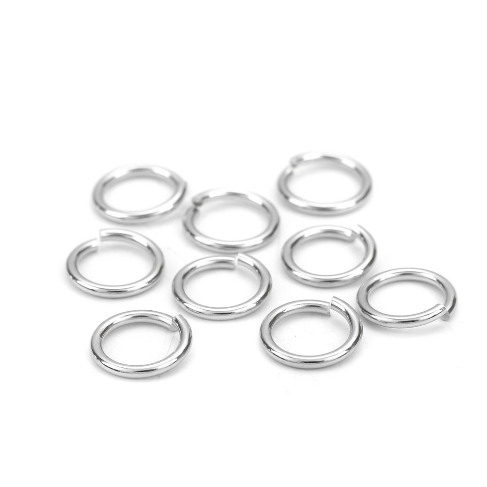 2 Anéis de junção abertos 11 mm Inox