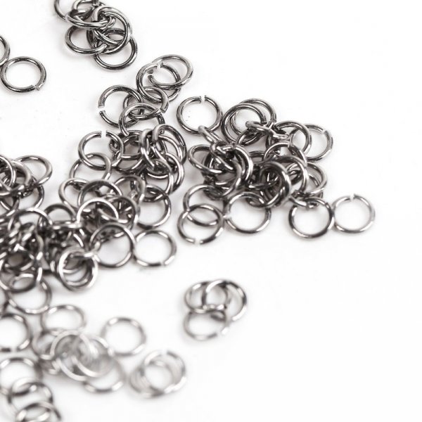 2 An&eacute;is de jun&ccedil;&atilde;o abertos 04 mm A&ccedil;o inoxid&aacute;vel N.&ordm; 01-02