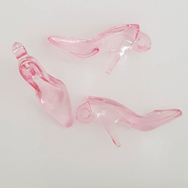 Sapato 3 Charms N&deg;33 Rosa