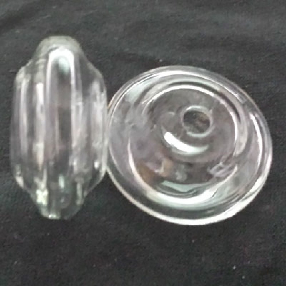 5 bolas de vidro Prato N°06 para encher