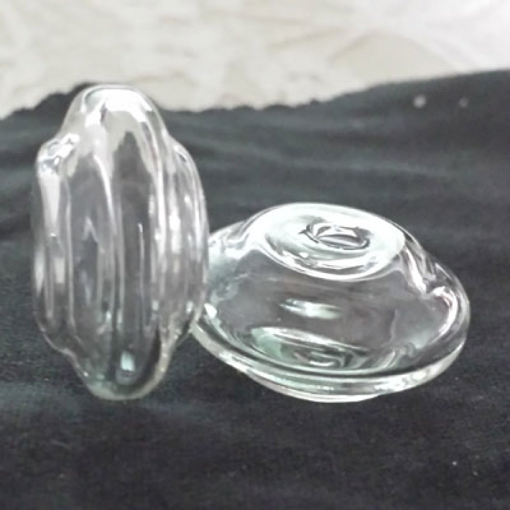 5 bolas de vidro Prato N°06 para encher