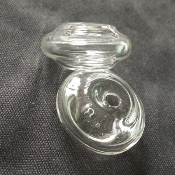 5 bolas de vidro Prato N&deg;06 para encher