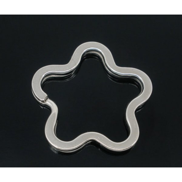 Porta-chaves em forma de flor 34 x 35 mm