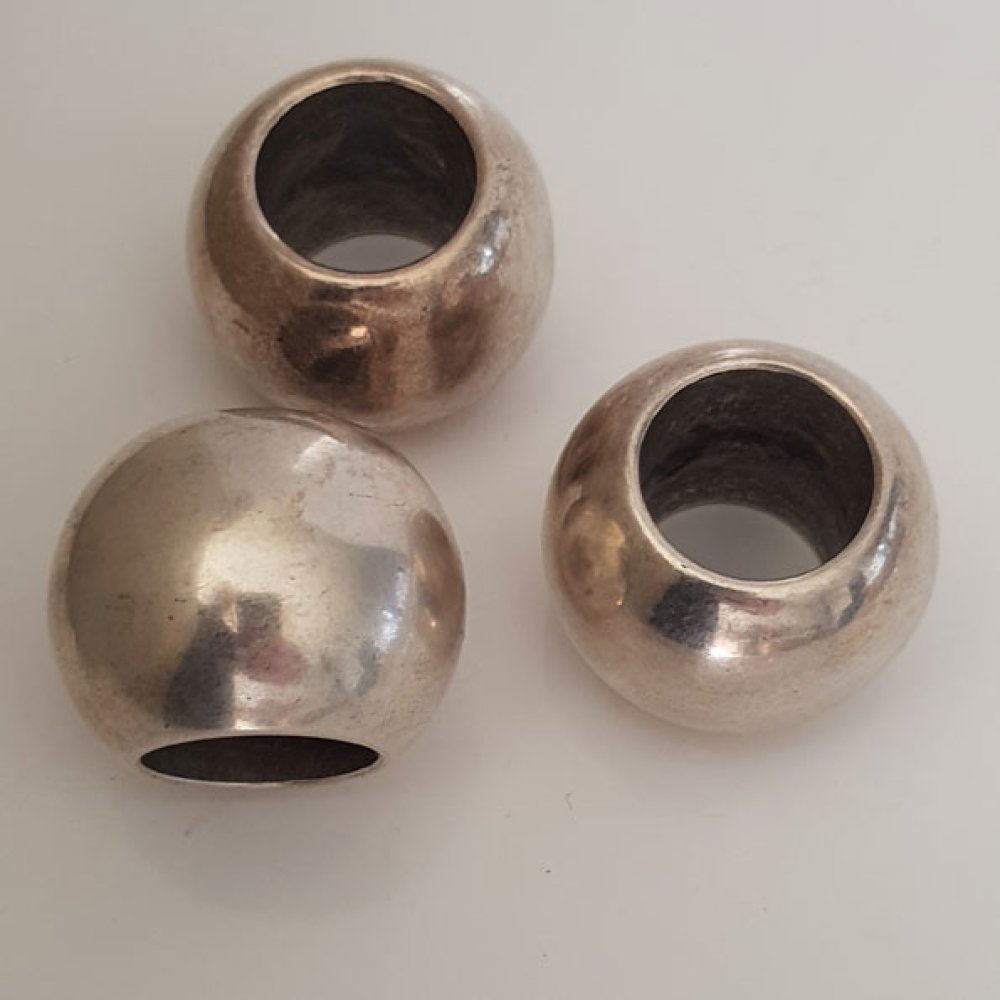 Anel para cachecol CCB furo grande n.º 65