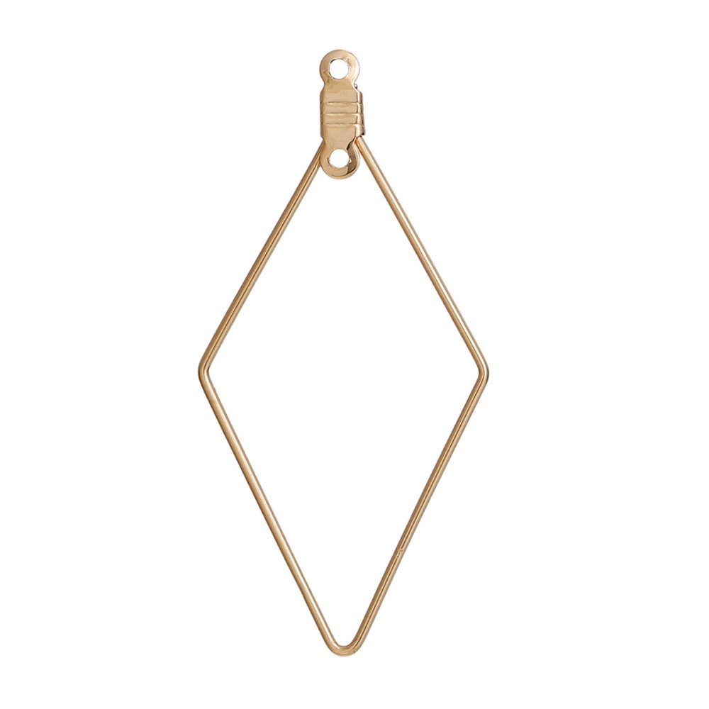 Suporte para brincos em ouro Diamond Primer N°01 x 1 peça