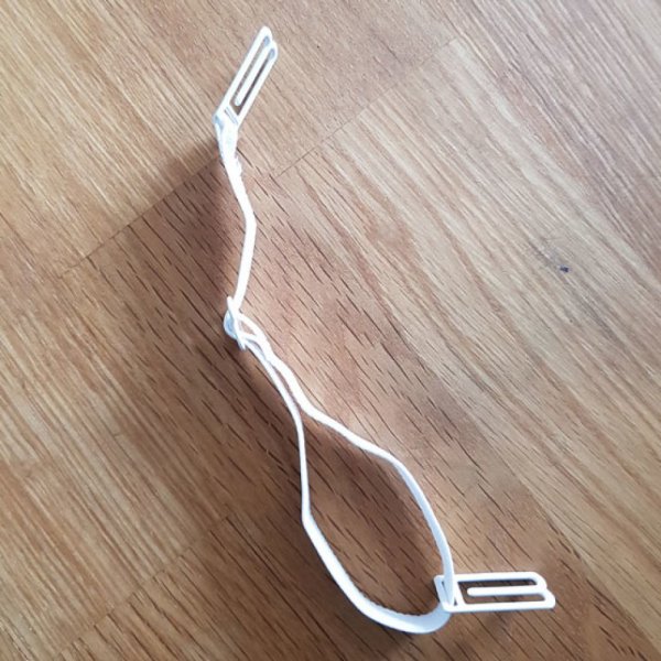 Cinta el&aacute;stica 10 Extens&otilde;es ajust&aacute;veis da m&aacute;scara Gancho para as orelhas Fushia