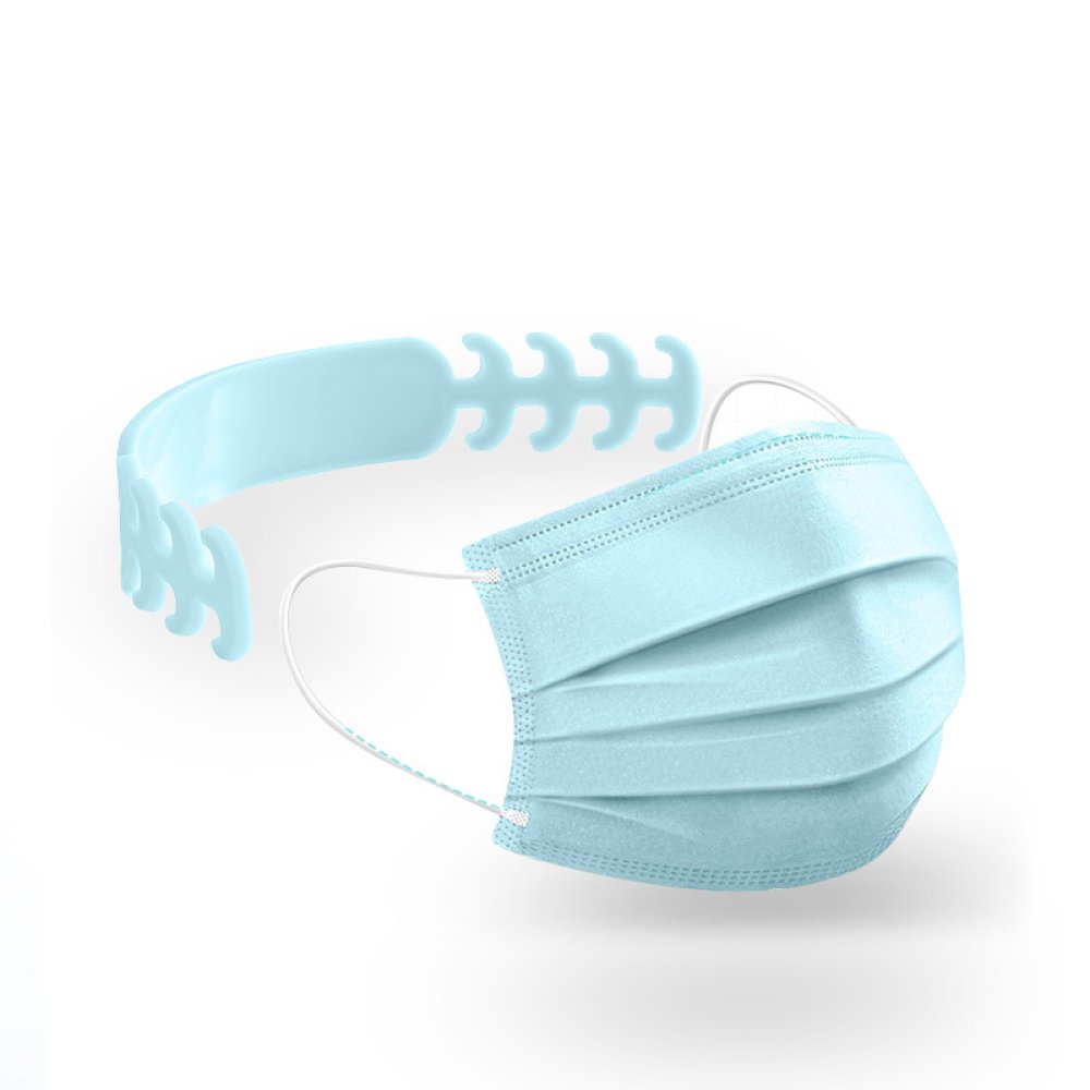 Correia elástica 5 Protectores auriculares ajustáveis para a máscara Violeta