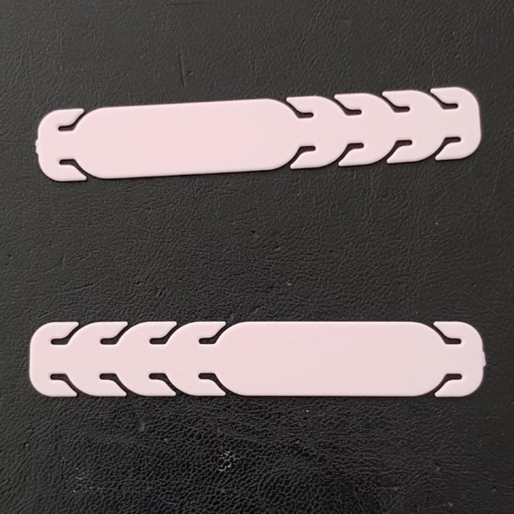 Fita elástica Protector auricular ajustável para máscara N°02 Rosa