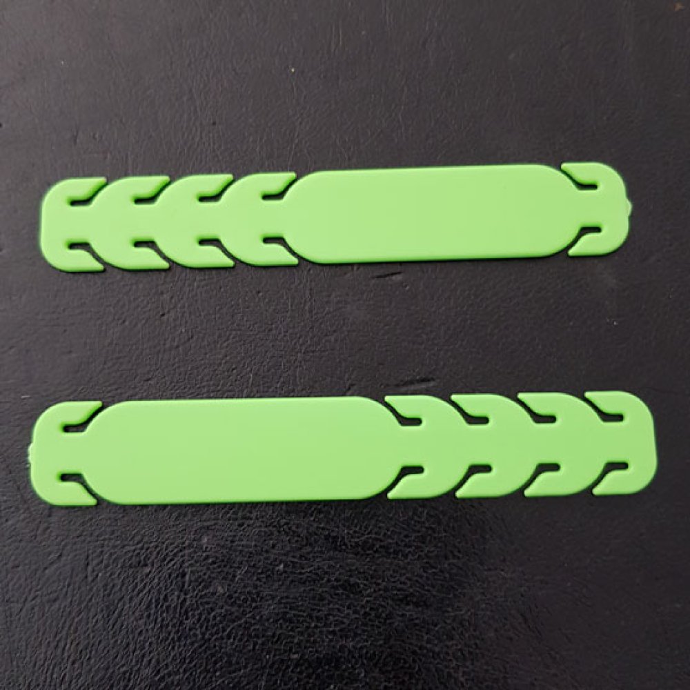 Cinta elástica Protector auricular ajustável para máscara N°02 Verde