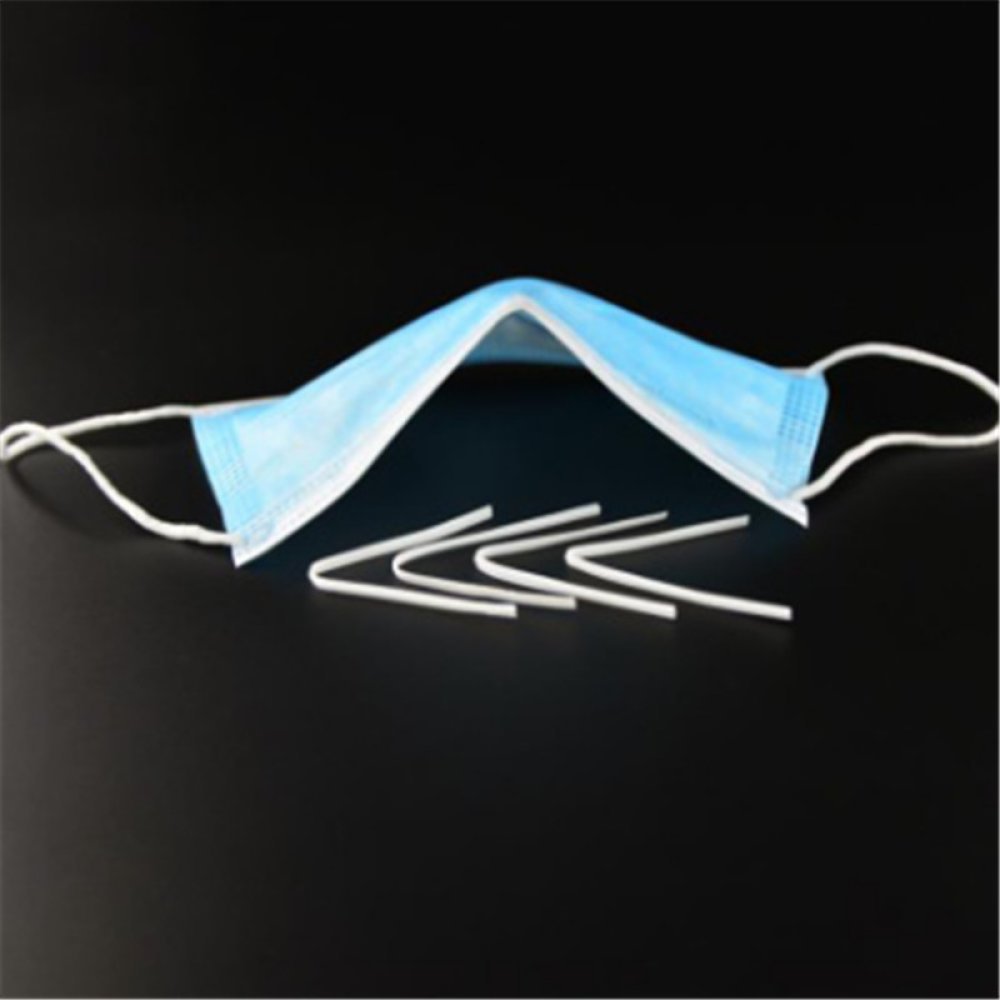 Fita da ponte nasal da máscara 10 cm N.º 02-01 x 1 peça Barra nasal Fixação da máscara.