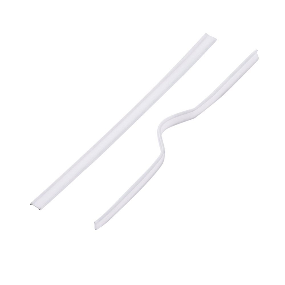 Tira de ponte x 10 peças de nariz 15 cm N°02-02 Barra de nariz de arame duplo