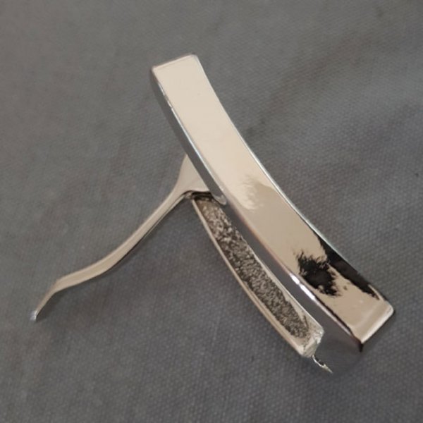 Boucle de ceinture Argent en Zamac N&deg;04