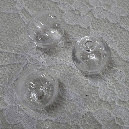 Bolas de vidro para encher redondas 10mm 10 peças