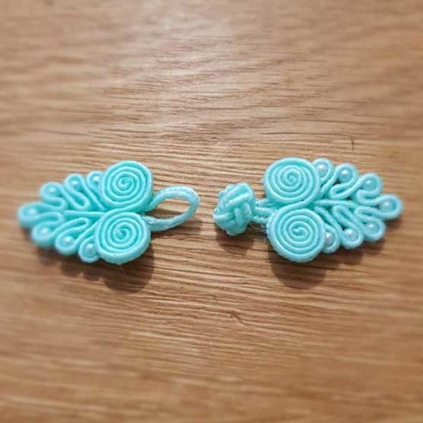 Bot&atilde;o de passementerie brandebourg de estilo chin&ecirc;s N&deg;05