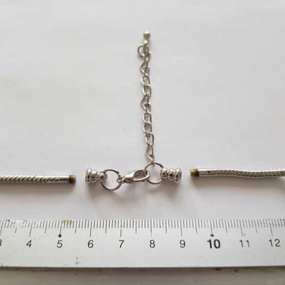 Pulseira de corrente com mostrador de relógio de estilo europeu com fecho de lagosta 7 X 8,5 cm