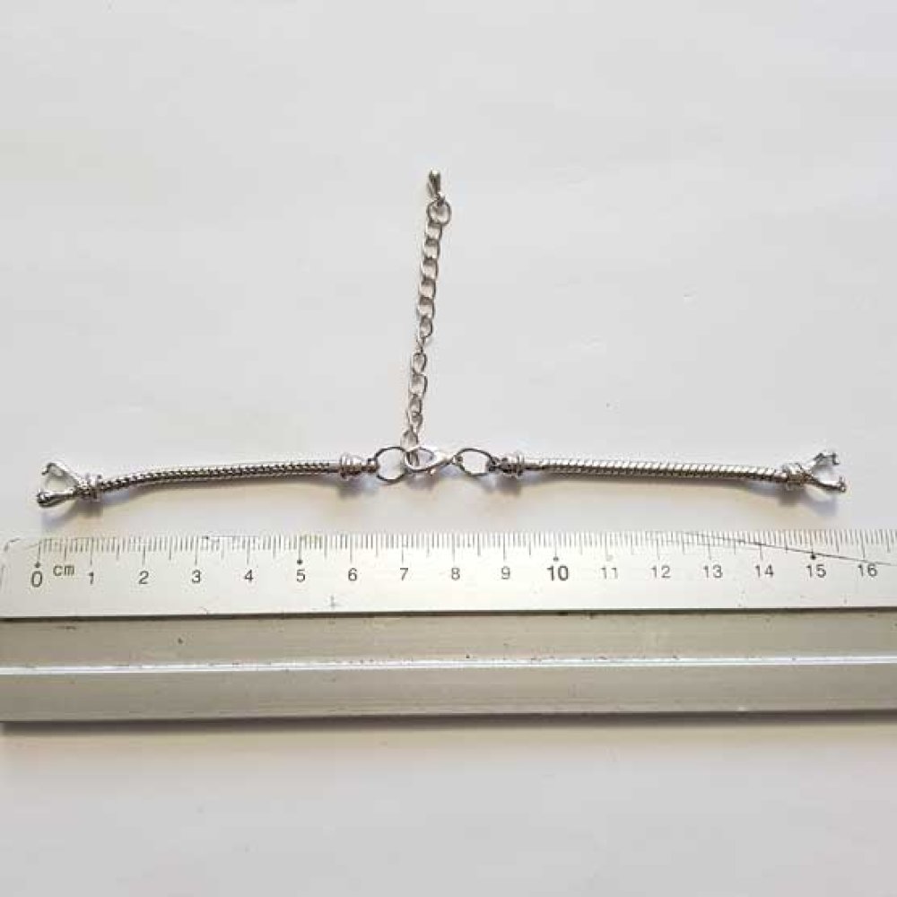 Pulseira de corrente com mostrador de relógio de estilo europeu com fecho de lagosta 7 X 8,5 cm