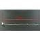 Pulseira de clipe europeu 22 cm Fecho liso Banhado a prata 925